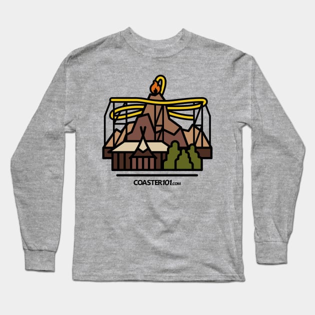 Volcano Long Sleeve T-Shirt by Coaster101